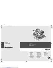 Bosch GKS Professional 65 GCE Original Instructions Manual