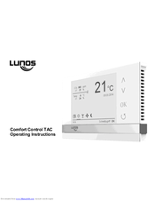 Lunos Comfort Control TAC Operating Instructions Manual