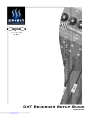 SoundCraft Spirit Digital 328 v2 Setup Manual