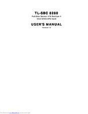 Technoland TL-SBC 8280 User Manual