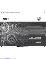 Buick 2016 IntelliLink Infotainment System User Manual