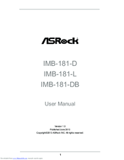 ASROCK IMB-181-D User Manual