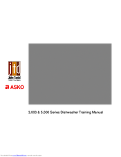 Asko 000 Series Training Manual
