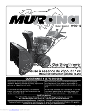 Murana WSG112 General Instruction Manual
