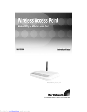 StarTech.com WAP1055BG Instruction Manual