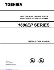 Toshiba UE3G2L036C61T Instruction Manual