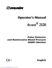 Nonin 2120 Operator's Manual