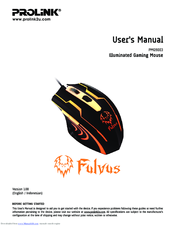 PROLiNK Fulvus User Manual