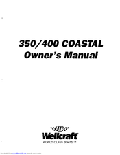 Wellcraft Coastal 350 Owner's Manual