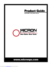 Micron NetFRAME 2100 Series Product Manual