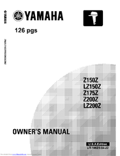 Yamaha Z150Z Owner's Manual