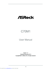 ASRock C70M1 User Manual