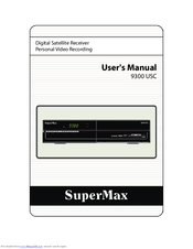 SuperMax 9300 USC User Manual