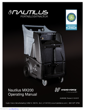 Hydro-Force Nautilus MX200 Operating Manual