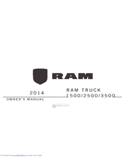 Ram 2500 Owner's Manual