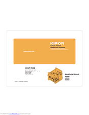 Kipor KGP40 Operation Manual