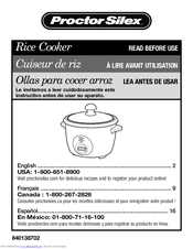 proctor silex rice cooker 37533