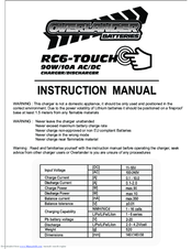 Overlander RC6-Touch Instruction Manual