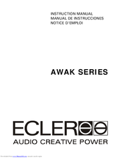 Ecleree AWAK215i Instruction Manual