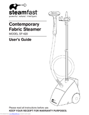 Steamfast SF-420 User Manual