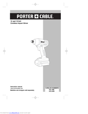 Porter-Cable PCL12ID Instruction Manual