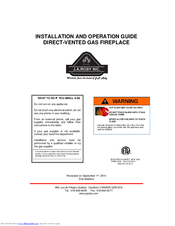 j.a. roby mousson RGCD-25 Installation And Operation Manual