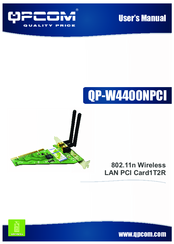 qpcom QP-W5400NPCI User Manual