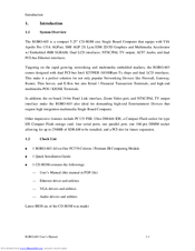 Portwell ROBO-603 User Manual