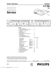 Philips L7.3A Service Manual