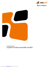 WINAICO WSP?M6 Installation Manual