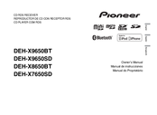 Pioneer DEH-X9650SD Owner's Manual