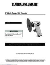 CentralPneumatic 68739 Instruction Manual