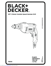 Black & Decker TB555 User Manual
