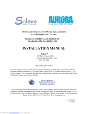 Solene SLAR64DC-120 Installation Manual