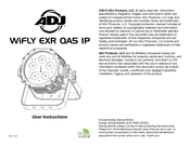 ADJ WiFLY EXR QA5 IP User Instructions