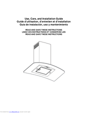 Elica EGS436SS Use, Care And Installation Manual