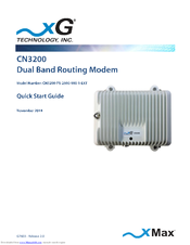 xG Technology CN3200 Quick Start Manual