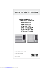 Haier HW-18CT3N User Manual