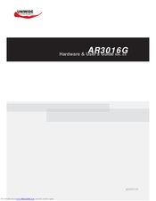 Uniwide AR3016G Hardware User's Manual