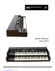 UHL Instruments X3-1 Owner's Manual
