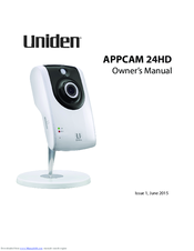 Uniden APPCAM 24HD Owner's Manual