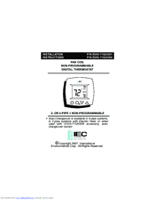 IEC E055-71520301 Installation Instructions Manual