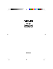 DFI G486VPA User Manual