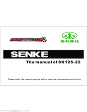 SENKE SK125-22 User Manual
