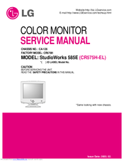 LG CR575H-EL Service Manual