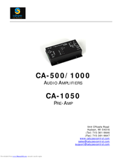Calypso CA-1050 User Manual