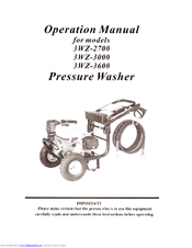 LEO 3WZ-2700 Operation Manual
