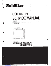 Goldstar CB-20B30H/G Service Manual