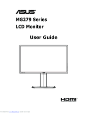 Asus MG279 Series User Manual