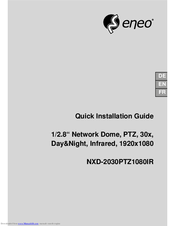 Eneo NXD-2030PTZ1080IR Quick Installation Manual